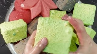 ♥️💚 green 💚♥️red flower chalk#crush #oddlysatisfying