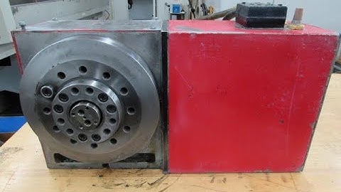 Haas HRT-A6 Programmable Rotary Table - Brush Drive Motor - For sale at Machinesused.com