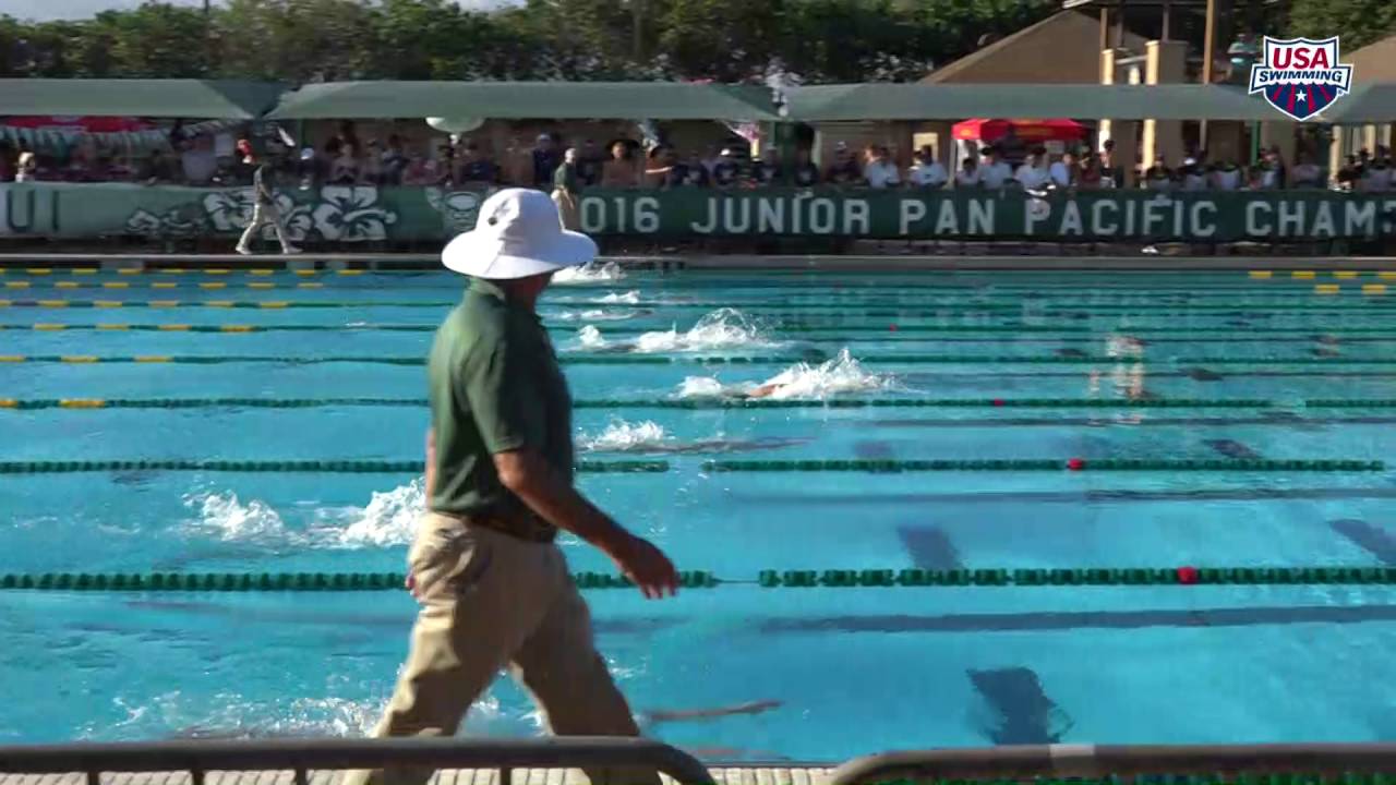 #11 Women 100 Breast B Final | 2016 Junior Pan Pacific Swimming Championships | Maui