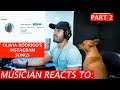 MUSICIAN REACTS TO: Olivia Rodrigo's Instagram Songs (part 2)