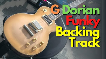 Funky G Dorian Backing Track for Guitar