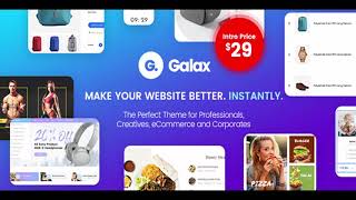 Galax - Creative eCommerce Multi-Purpose WordPress Theme | Themeforest Website Templates and Themes