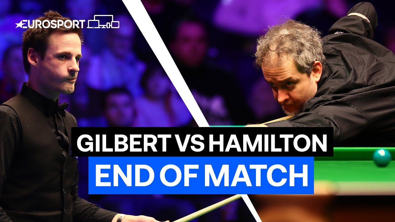 David Gilbert thrashes Anthony Hamilton 10-3 to qualify for World Championship | Eurosport Snooker
