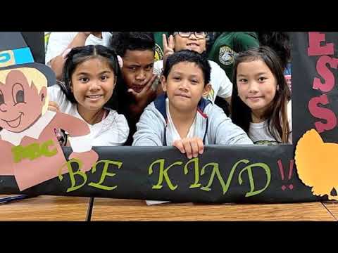 Upi Elementary School step-up for "Kids for Kindness Challenge"
