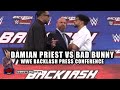 Bad Bunny and Damian Priest WWE Backlash Press Conference