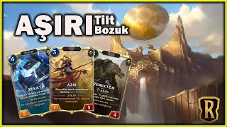 Azir Renekton ve Xerath  ile Aşırı Uyumlu !!!  Legends Of Runeterra (LoR)