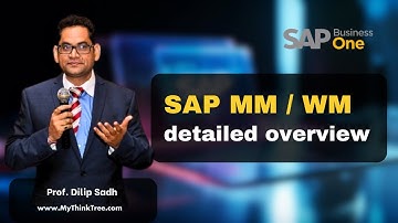 SAP MM WM detailed overview | SAP Material Management | #sap #sapmmtraining #sapwm #sapbusinessone