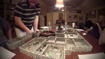 Friday Night Game Night - D&D using Dwarven Forge Terrain