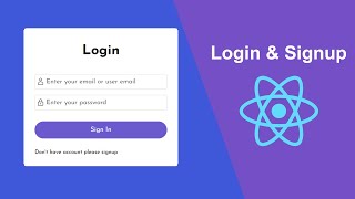 How to Make Sign in & Sign Up Form Using React Js by OnlineITtuts Tutorials 362 views 2 weeks ago 32 minutes