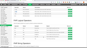 PHP運算子的用法