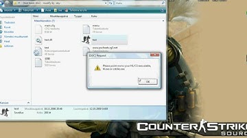 How To Get Test hook v.01 only Working for Cs 1.6