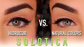 ✨ SOLOTICA HIDROCOR VS SOLOTICA NATURAL COLORS ✨ ¿Cuál es mejor