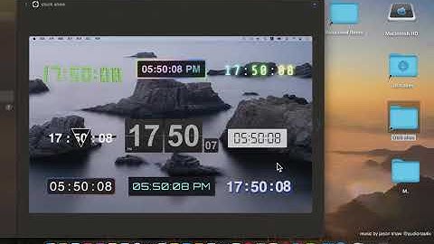 clock show - Basic Overview - Mac App Store