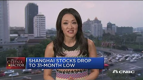 Shanghai stocks drop to 31 month low - DayDayNews