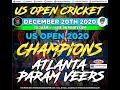 Us open cricket 2020 final highlights part 1