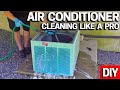 Central Air Conditioner Condenser Cleaning - How To - Make it COLD again!