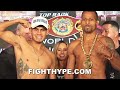 Emanuel Navarrete vs. Robson Conceicao • WEIGH-IN &amp; FINAL FACE OFF