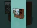 TV stand cum shelf design ideas #shorts #foryou #deisgn #ideas #furniture