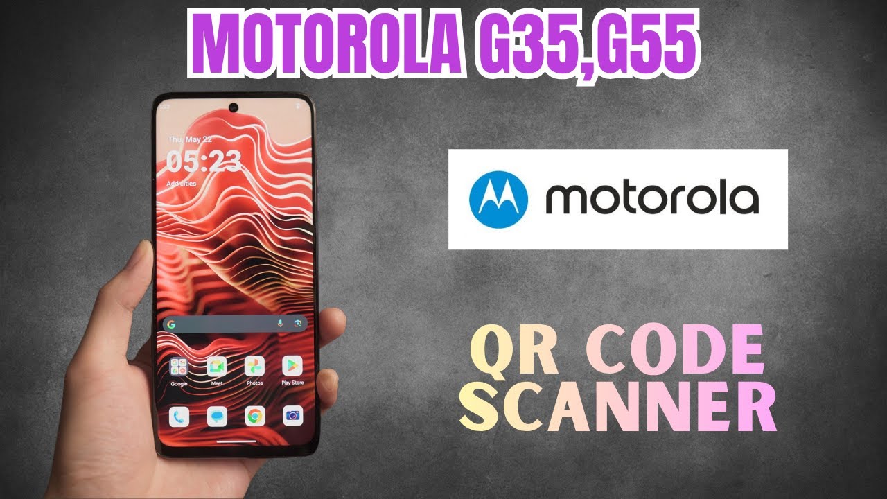 Code Motrola Motorola G35,G55 QR Code Scanner 📱 (neu) - YouTube