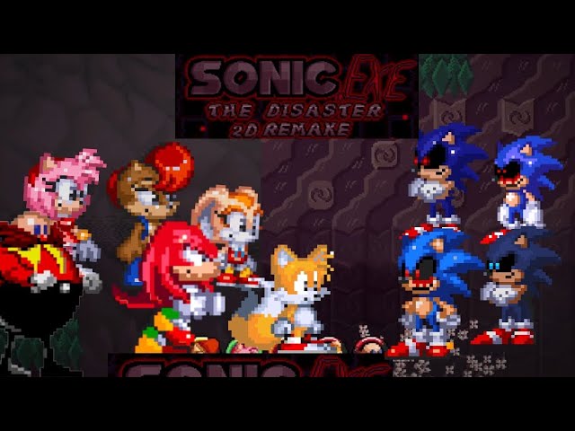 2D大逃杀】Sonic.Exe The Disaster 2D Remake 游戏流程-2_单机游戏热门视频