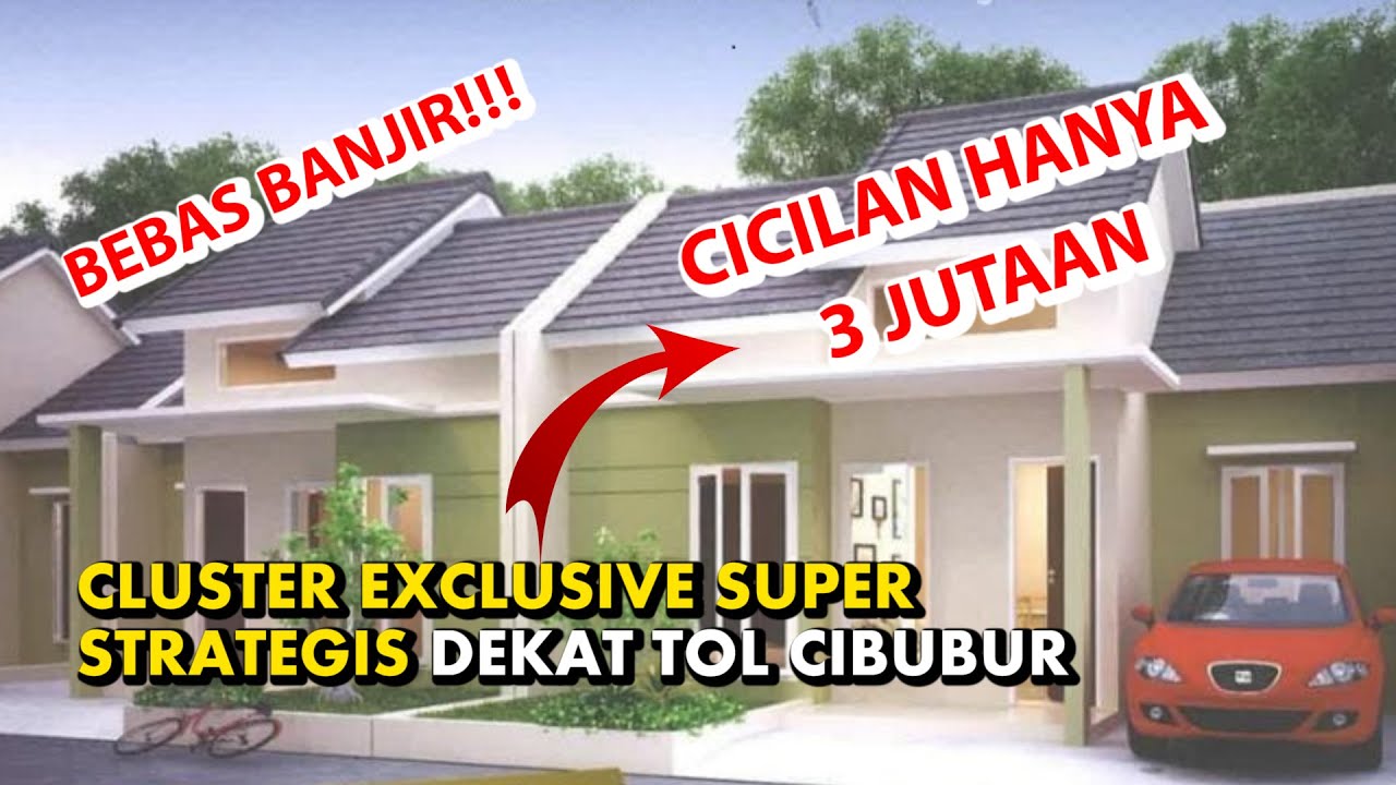 Rumah Keren Desain Modern Dekat Pusat Kota Cibubur Hanya 400 Jutaan YouTube