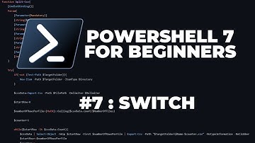 PowerShell 7 Tutorials for Beginners #7 : Switch (Conditional Statements)