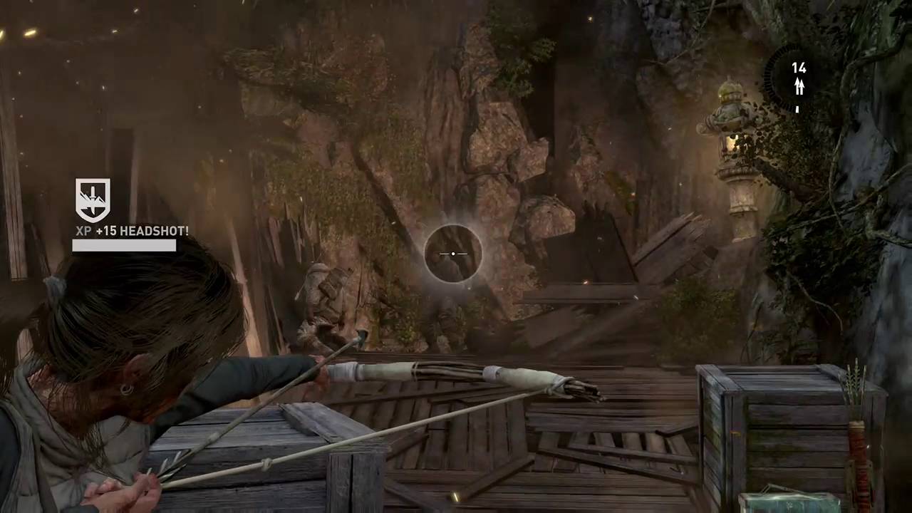 Tomb Raider: Definitive Edition: x3 Bow Kill