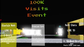 Undertale Between Universes: 100K Visits Event