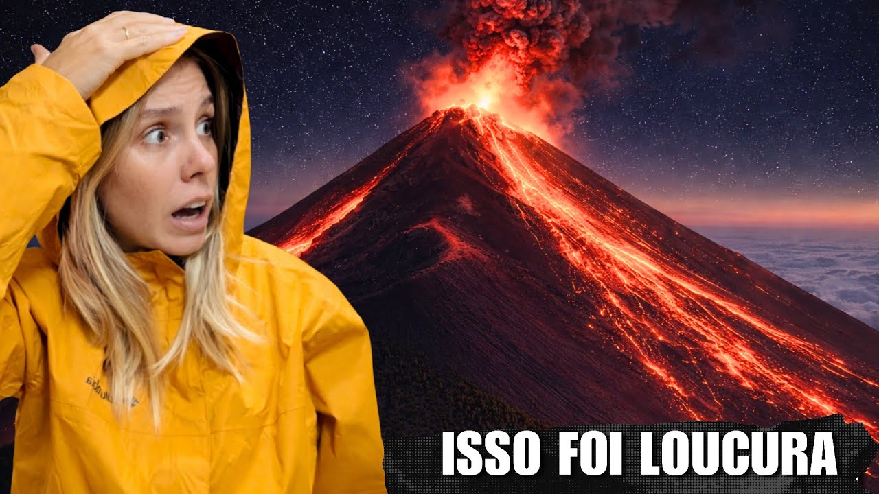 ( Tensão ) O dia que o Vulcão Fuego EXPLODIU bem na nossa cara 🌋