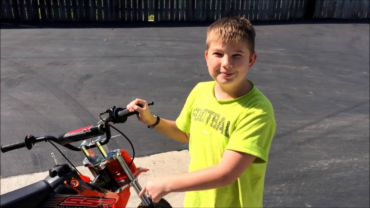 SSR 125  loud installed new Muffler