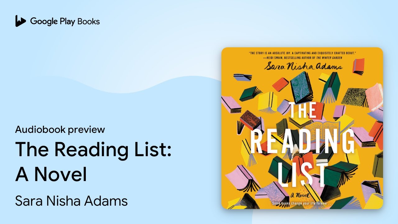 The Reading List A Novel By Sara Nisha Adams Audiobook Preview YouTube the-reading-list-a-novel-by-sara-nisha-adams-audiobook-preview-youtube
