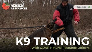K9 Training with Natural Resources Officers
