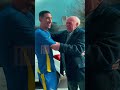 El gran gesto de Di Maria con un abuelo