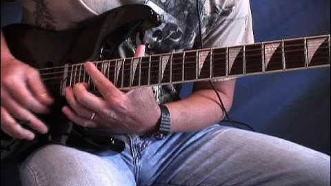 Line6 POD X3-Live Steve Vai Tone Video Demo by Glenn DeLaune