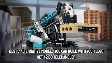 Best 7 Alternative Models you can Build with your LEGO Set 42133 Telehandler