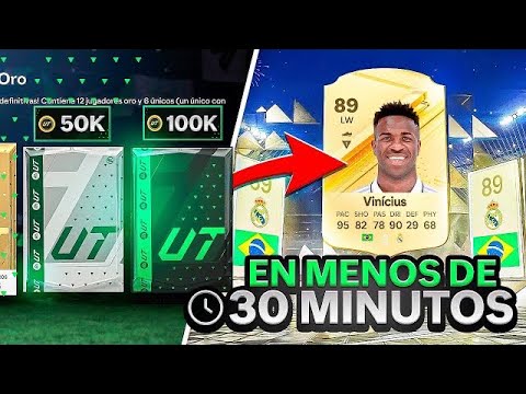 ⚠️¡RÁPIDO!⚠️CONSIGUE SOBRE de 100K y 50K GRATIS en EA FC 24 en MENOS DE 30 MINUTOS !!😱 *HAZLO ASÍ*