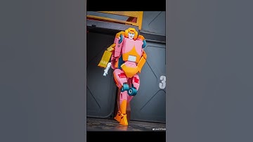 Inhand Takara Tomy Transformers Missing Link C-07 Prototype deco  Arcee & C-08 toon deco Arcee