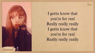 BLACKPINK Really Japanese Ver. Easy Lyrics