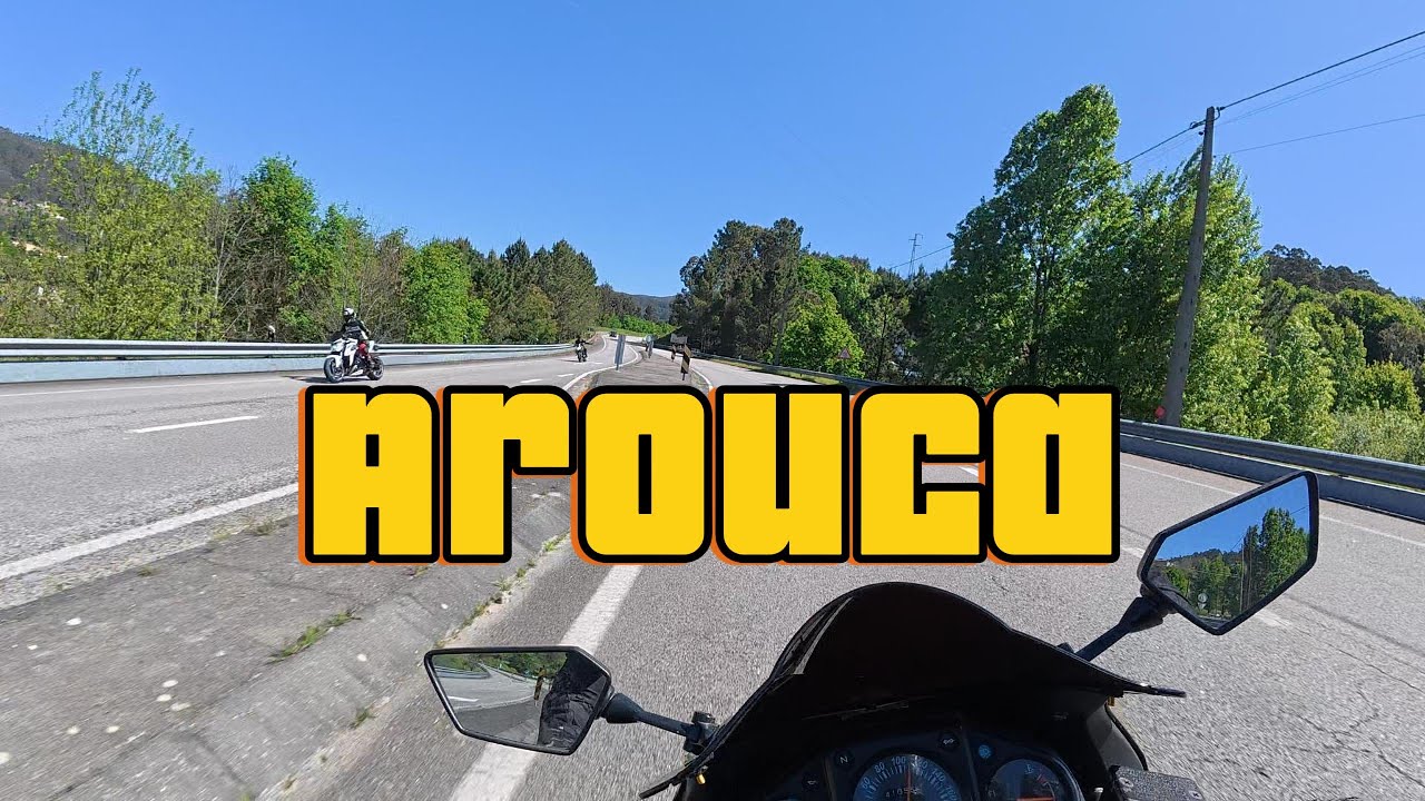 Kawasaki Ninja 250r descendo a Serra em Portugal. PT1