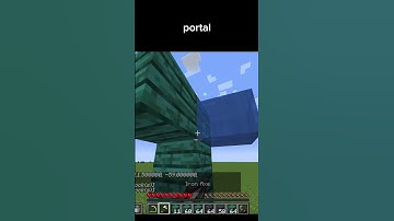 fast nether portal #minecraft #speedrun #clips #shorts