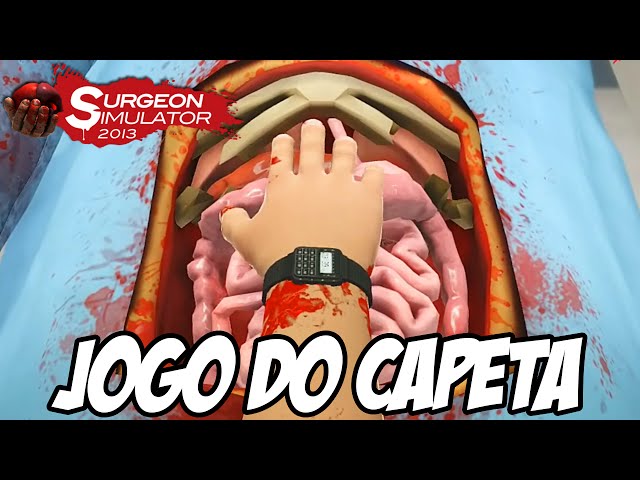 Surgeon Simulator PS4 - ESSE JOGO É DO CAPETA 