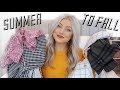 Summer to Fall Clothing Haul