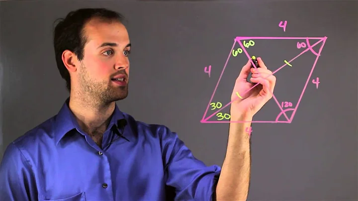 Formula for Angles to Diagonals : Math Skills