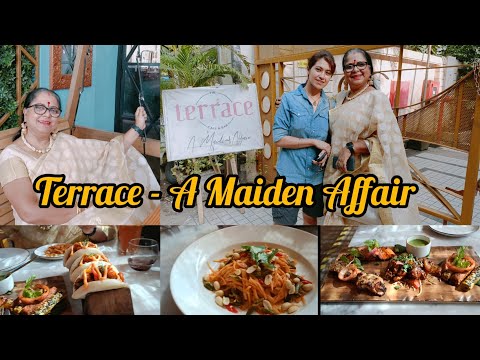 Kabhi Perfume Taste Kiya Hai? 😳😳 | Lunch @ Terrace -A Maiden Affair, Andheri