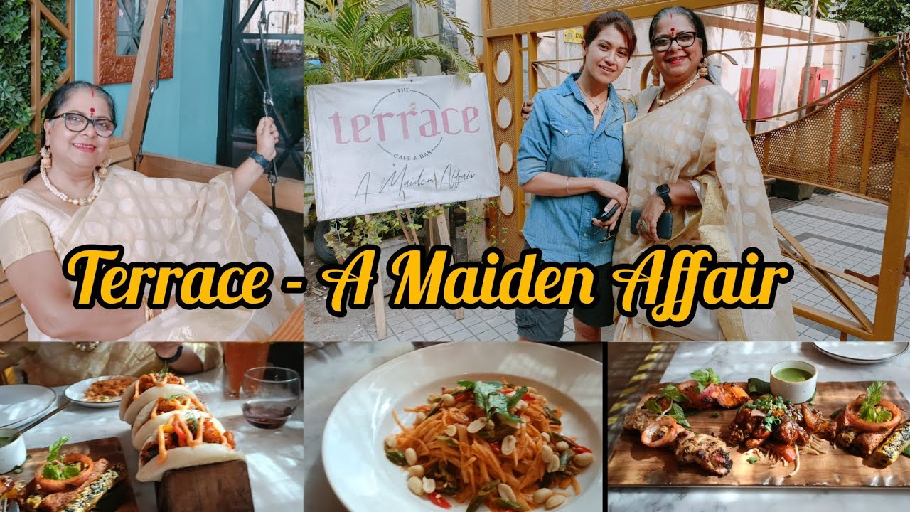 Kabhi Perfume Taste Kiya Hai? 😳😳 | Lunch @ Terrace -A Maiden Affair, Andheri