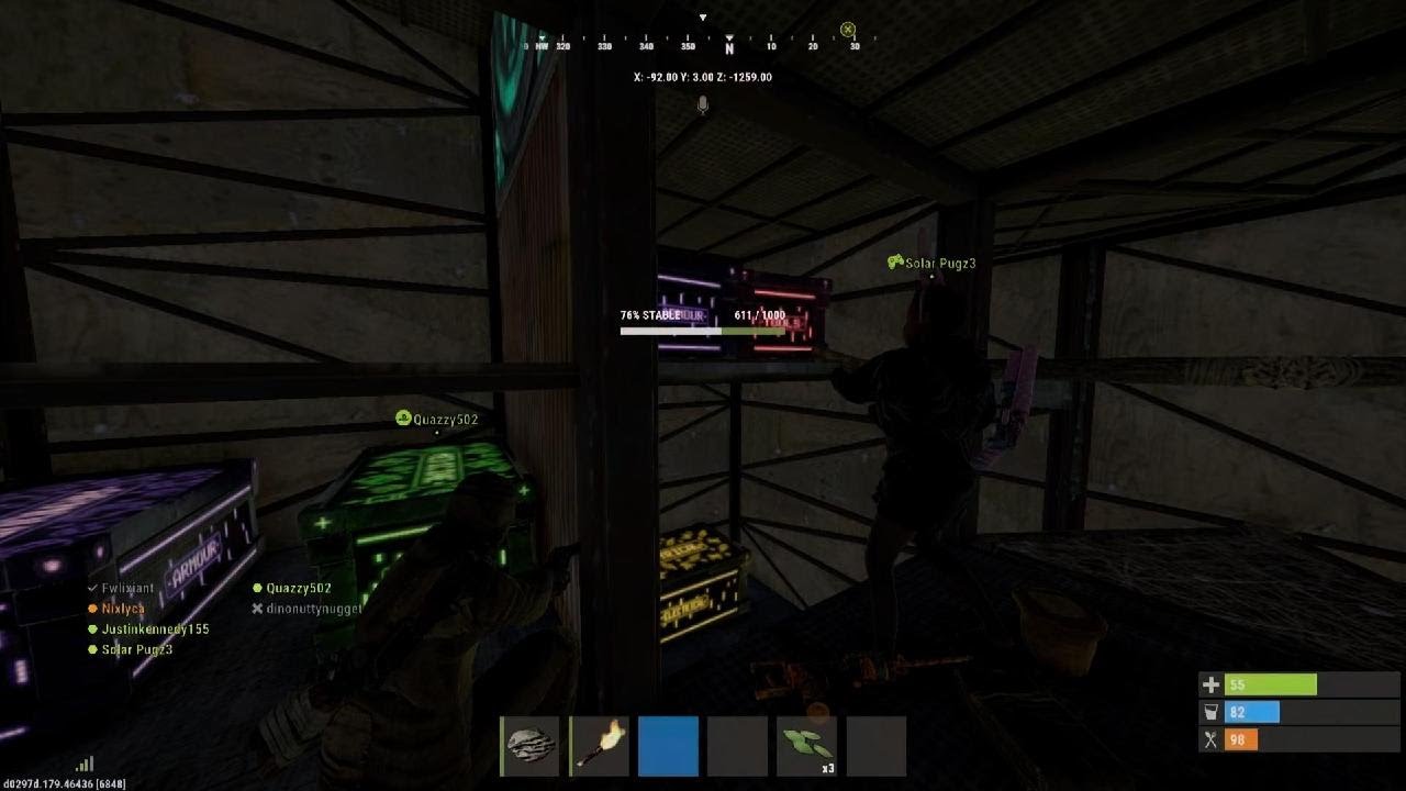 Rust Console Riad Cal Countering a raid in Rust console - YouTube