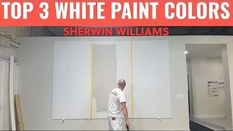 The Three Most Popular White Paints by Sherwin Williams