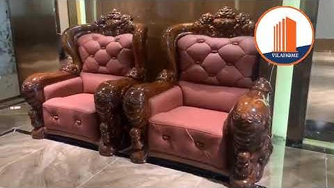 GIỚI THIỆU BỘ MẪU SOFA TÂN CỔ ĐIỂN GỖ MUN ĐẲNG CẤP NHẬP KHẨU NGUYÊN BỘ