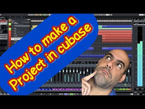 How To Create A Project In Cubase Nuendo Part 2چگونه در کیوبیس یا نوئندو پروژه بسازیم بخش دوم