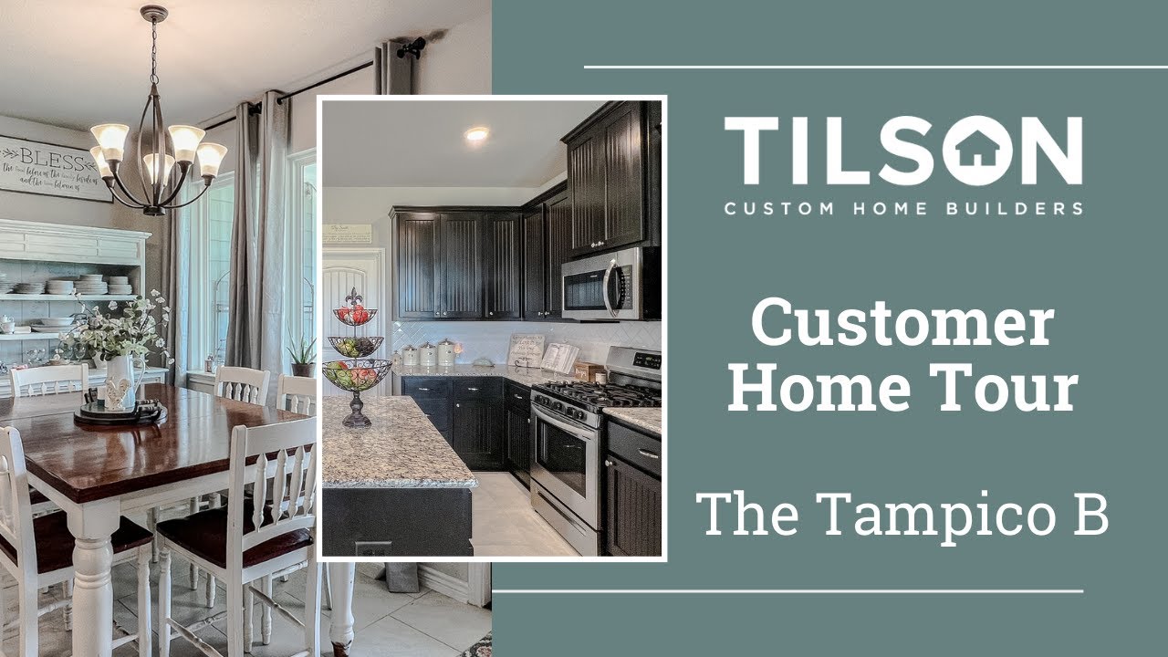 Heumann Family Home Tour Customized Tampico in Collin County Tilson